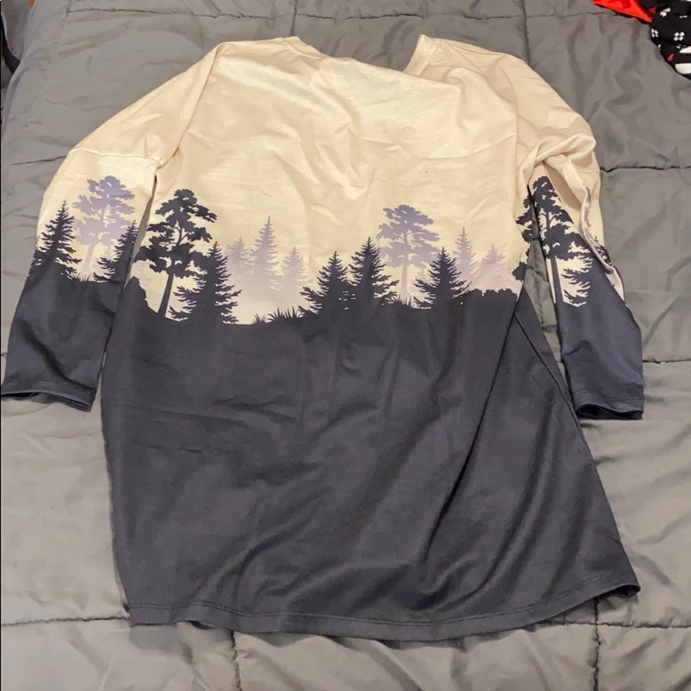 Tree Printed Dress - Picture 10 of 10